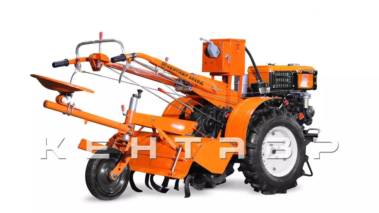 Мотоблок Кентавр 1010Д (Toyokawa) + почвофреза