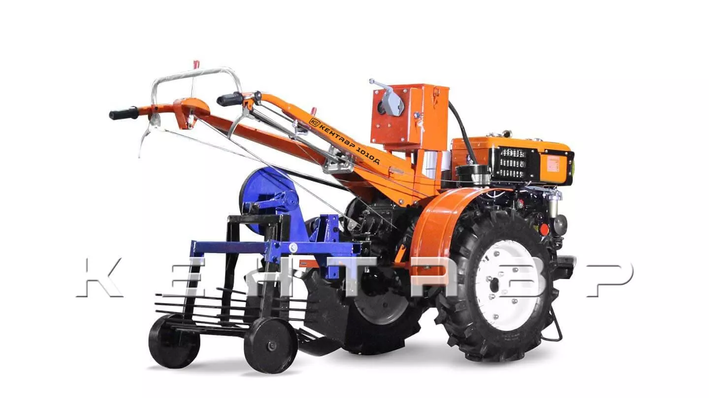 Мотоблок Кентавр 1010Д (Toyokawa) + почвофреза