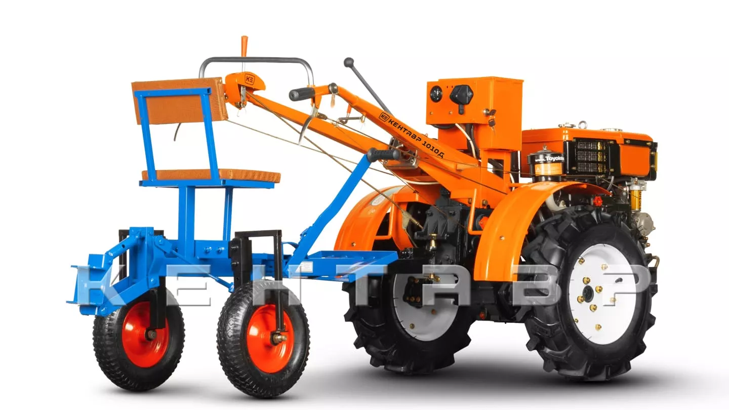 Мотоблок Кентавр 1010Д (Toyokawa) + почвофреза
