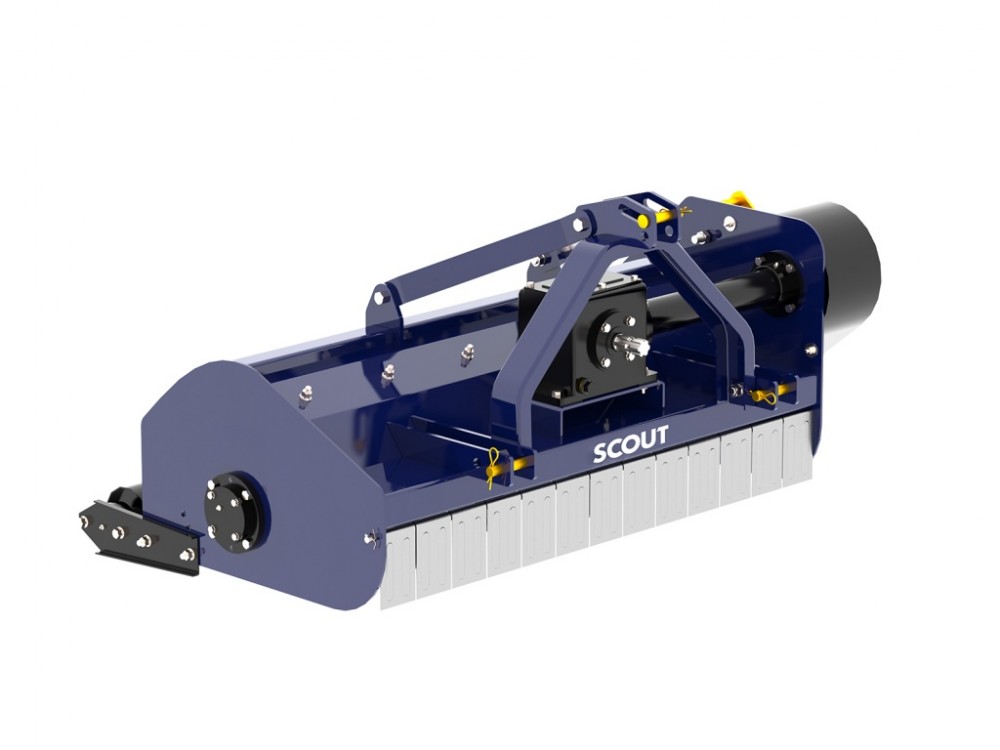 Мульчер (измельчитель) навесной СКАУТ SCQ-125 с катком