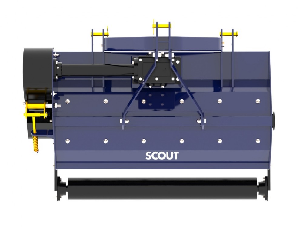 Мульчер (измельчитель) навесной СКАУТ SCQ-125 с катком
