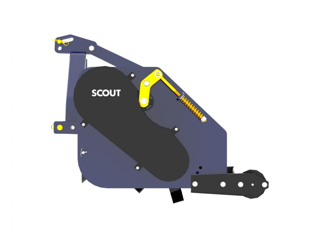 Мульчер (измельчитель) навесной СКАУТ SCQ-125 с катком