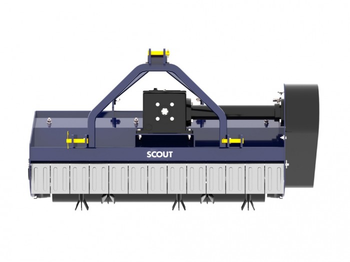 Мульчер (измельчитель) навесной СКАУТ SCQ-125 с катком
