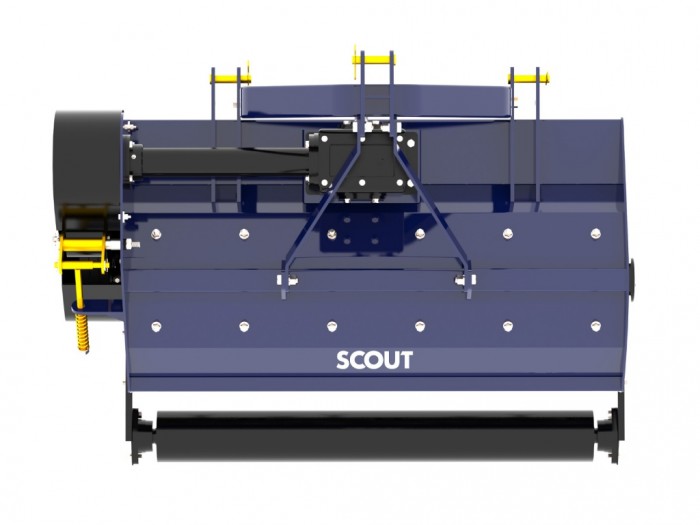 Мульчер (измельчитель) навесной СКАУТ SCQ-125 с катком