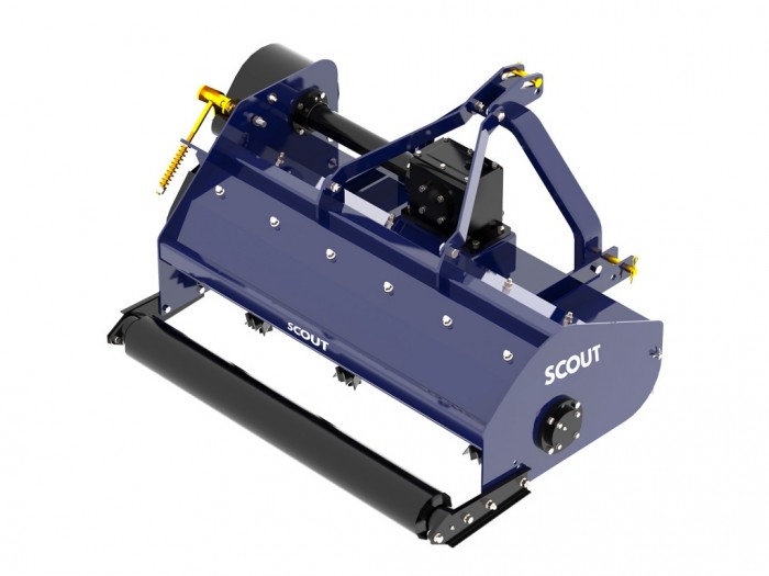 Мульчер (измельчитель) навесной СКАУТ SCQ-125 с катком