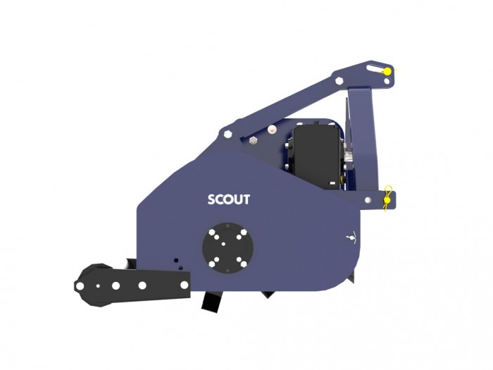Мульчер (измельчитель) навесной СКАУТ SCQ-125 с катком