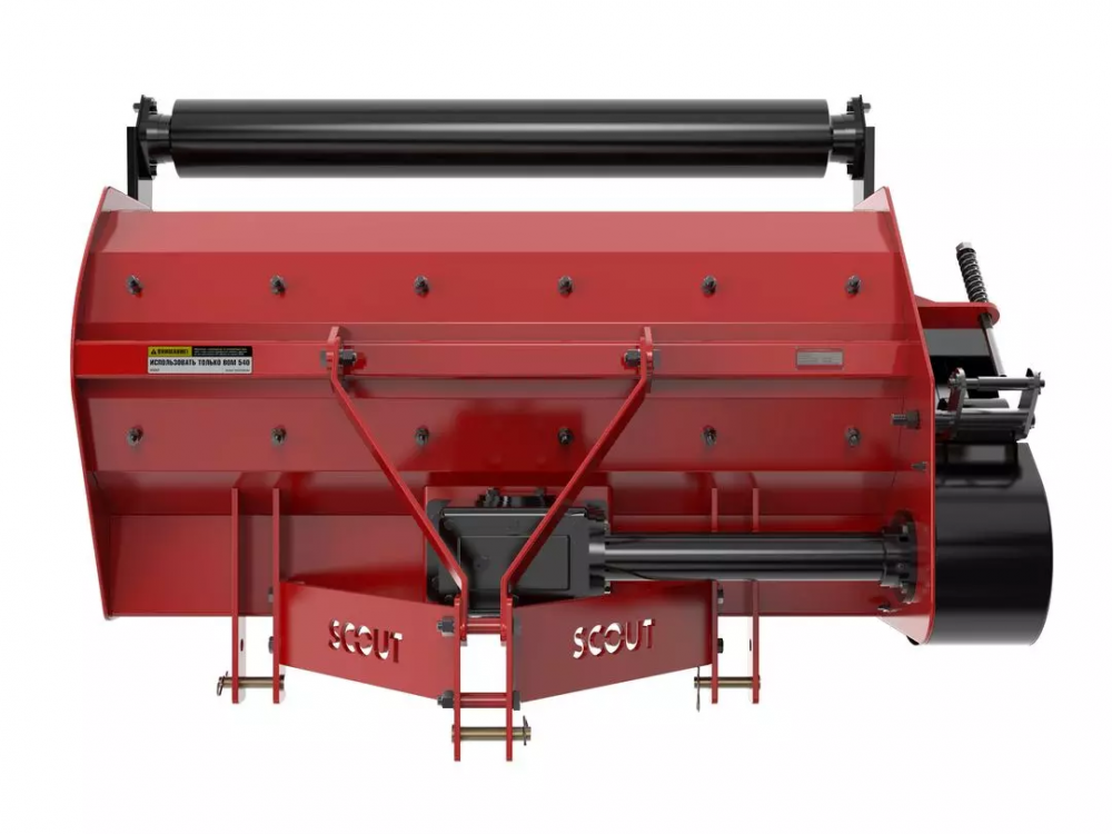 Мульчер (измельчитель) навесной СКАУТ SCQ-125 с катком