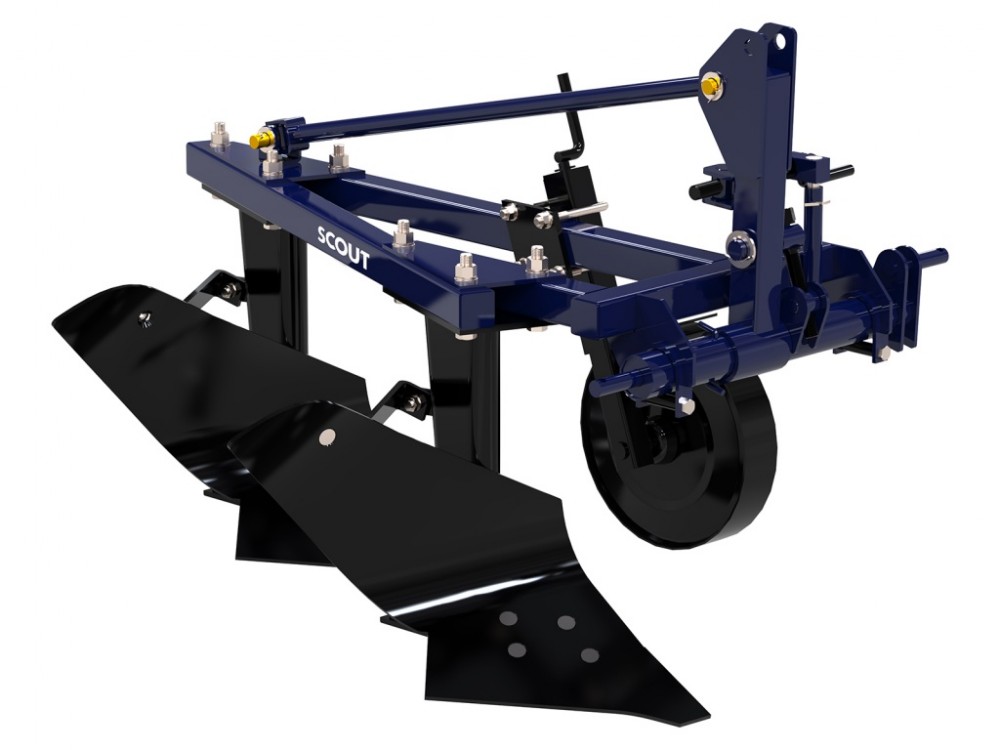 Плуг двухкорпусный навесной СКАУТ PL-230 OGRODNIK