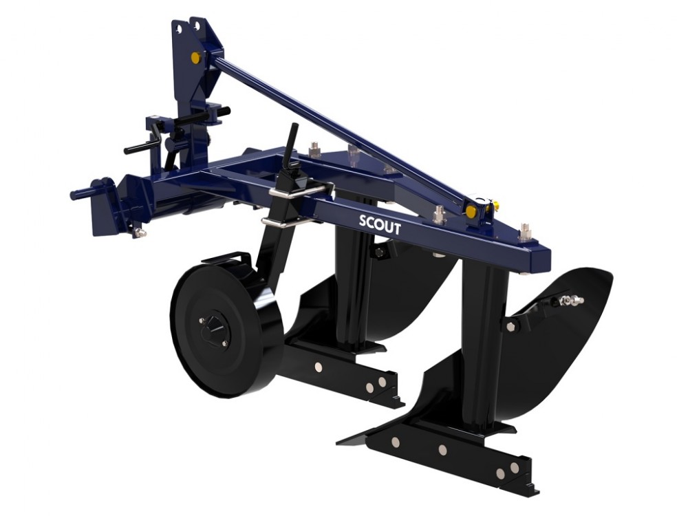 Плуг двухкорпусный навесной СКАУТ PL-230 OGRODNIK