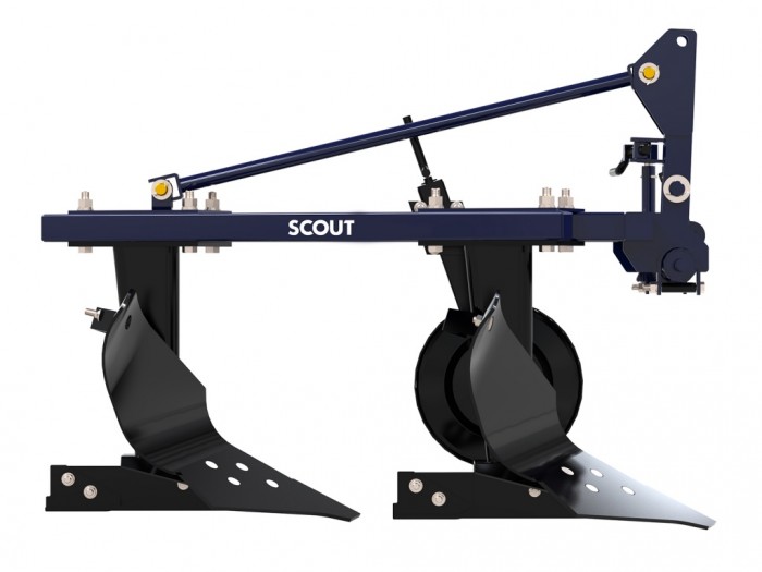 Плуг двухкорпусный навесной СКАУТ PL-230 OGRODNIK