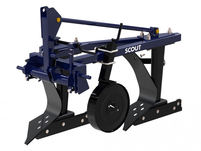 Плуг двухкорпусный навесной СКАУТ PL-230 OGRODNIK