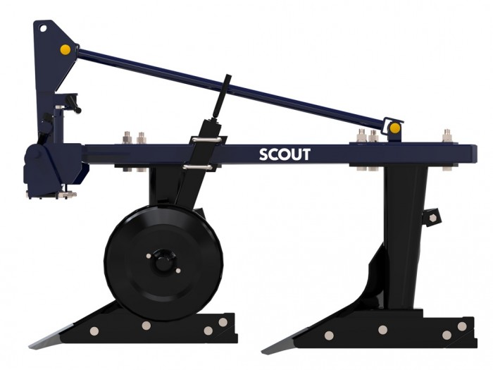 Плуг двухкорпусный навесной СКАУТ PL-230 OGRODNIK