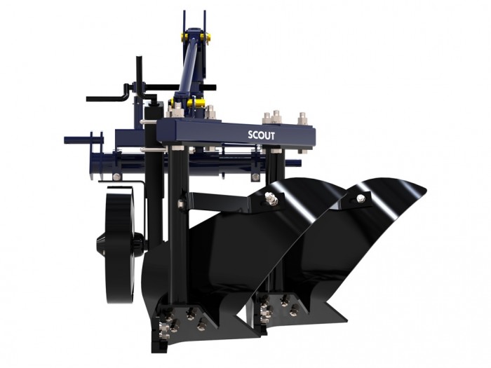 Плуг двухкорпусный навесной СКАУТ PL-230 OGRODNIK