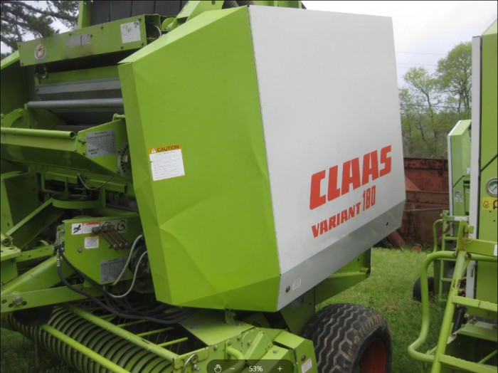 Пресс-подборщик Claas Variant 180 б/у