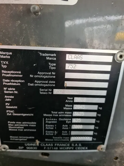 Пресс-подборщик Claas Variant 380 RC б/у