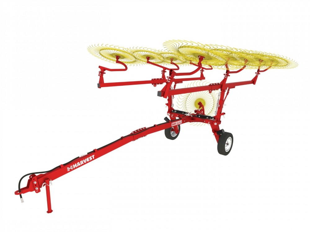 Грабли-ворошилки HARVEST SWR 11 (прицепные)