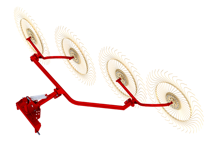 Грабли валковые навесные АЗАС ГВН-3