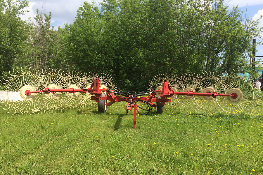 Грабли валковые прицепные АЗАС ГВКП-7.10 BRAVO