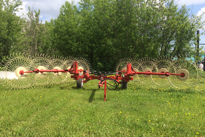 Грабли валковые прицепные АЗАС ГВКП-7.10 BRAVO