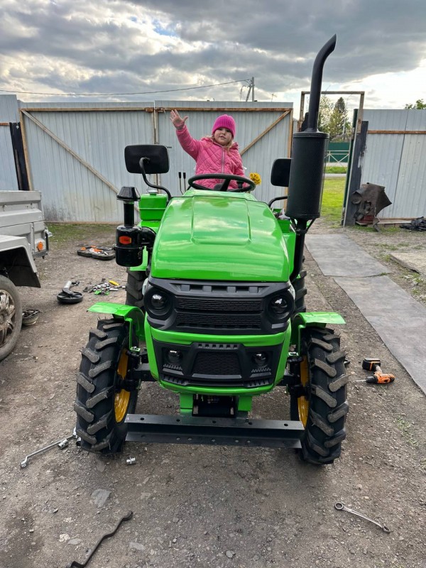 Минитрактор Рустрак Р-5 (18) + плуг и почвофреза в подарок