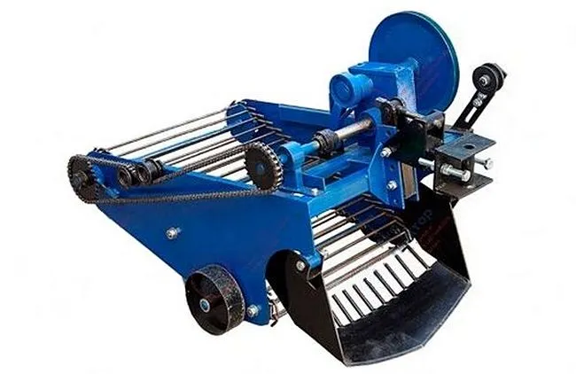 Картофелекопалка транспортерная для ременных минитракторов и тяжелых дизельных мотоблоков