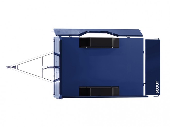 Прицеп (полуприцеп) тракторный самосвальный СКАУТ 1ПТС-1.0T