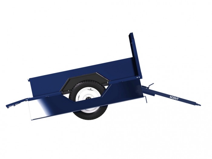 Прицеп (полуприцеп) тракторный самосвальный СКАУТ 1ПТС-1.0T