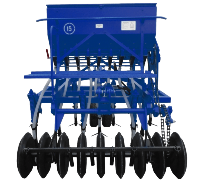 Сеялка-культиватор зернотуковая ДиборЭкспорт СКП-2.1Б.У для полосного посева