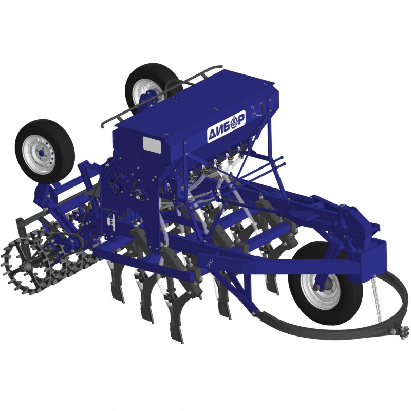 Сеялка-культиватор зернотуковая ДиборЭкспорт СКП-2.1В.У для полосного посева