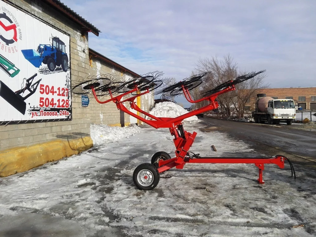 Грабли-ворошилки Magnus ГВВ-6М 8 колес, спица 6 мм