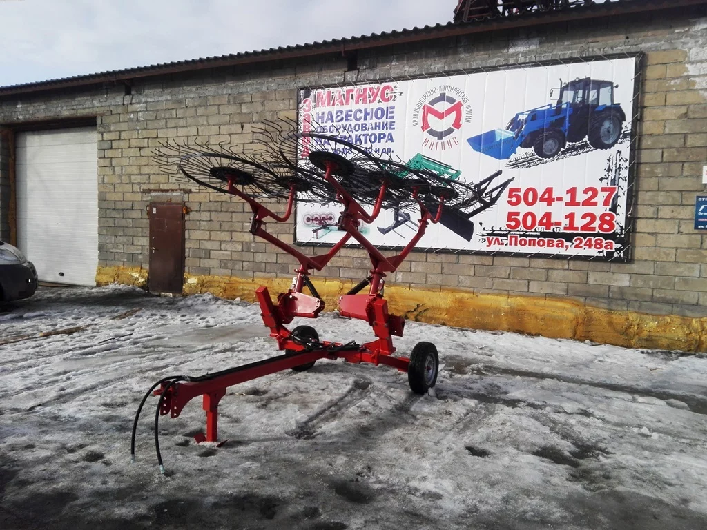 Грабли-ворошилки Magnus ГВВ-6М 8 колес, спица 6 мм