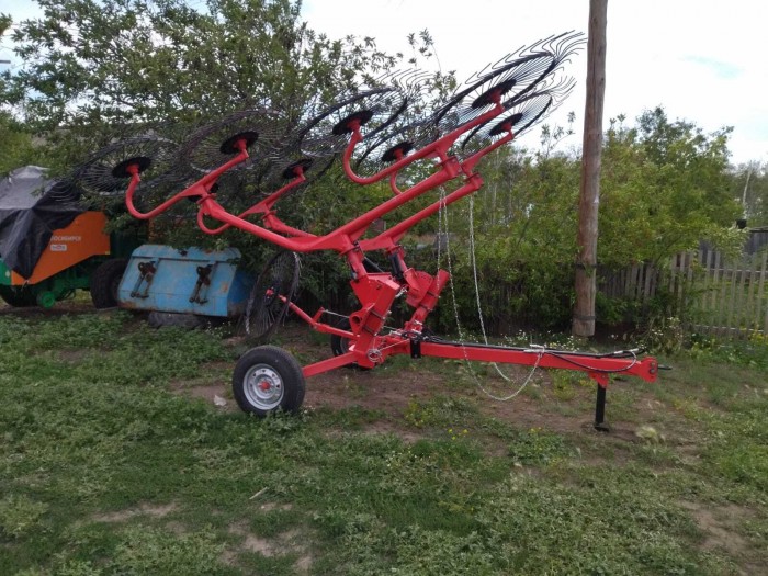 Грабли-ворошилки Magnus ГВВ-6М 9 колес, спица 7 мм