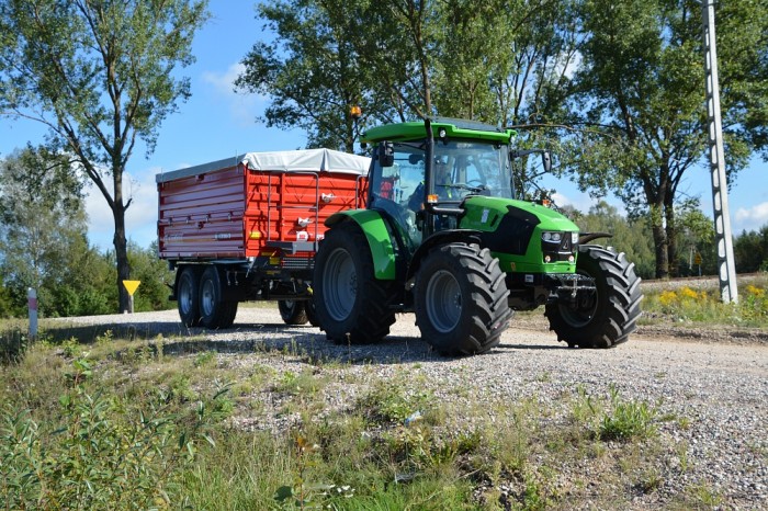 Прицеп тандем Metal-Fach Т-730/3 с надставными бортами