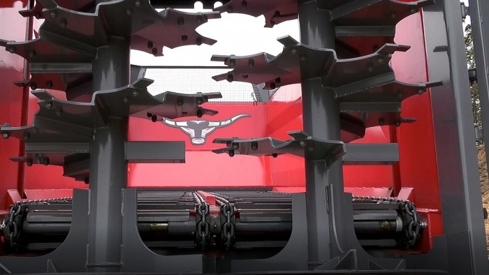 Навозоразбрасыватель Metal-Fach N-272/5, адаптер 2 шнека "TAURUS" 12 тонн