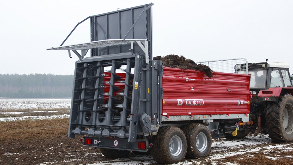 Навозоразбрасыватель Metal-Fach N-280/1 8 тонн