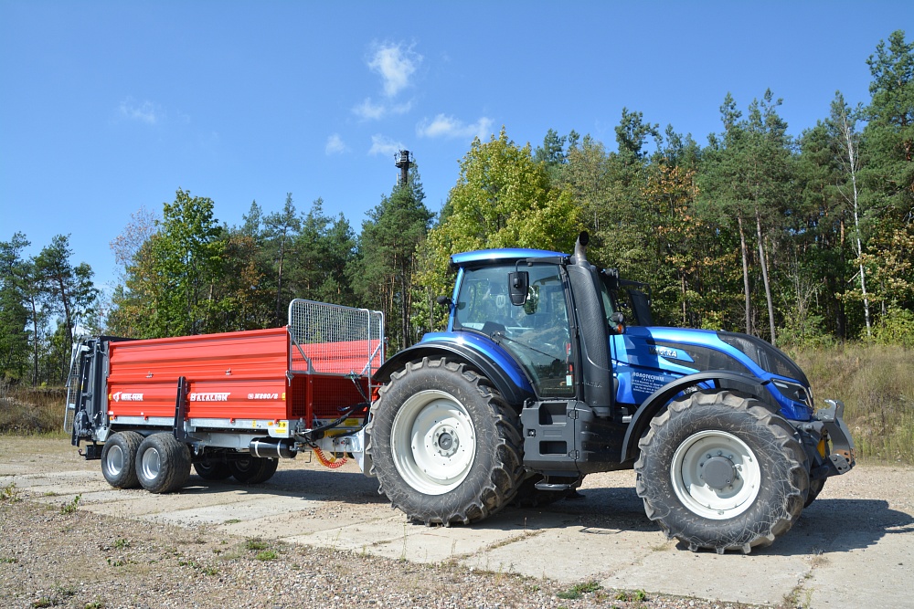 Навозоразбрасыватель Metal-Fach N-280/2 адаптер 4 шнека 10 тонн