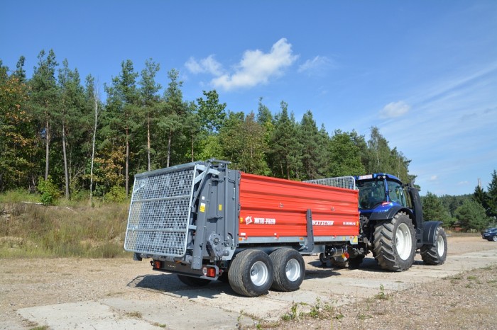 Навозоразбрасыватель Metal-Fach N-280/2 адаптер 4 шнека 10 тонн