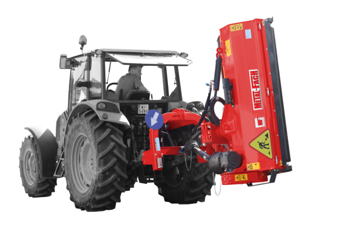 Косилка мульчерная для кошения обочин Metal-Fach Z-315 1.6 м