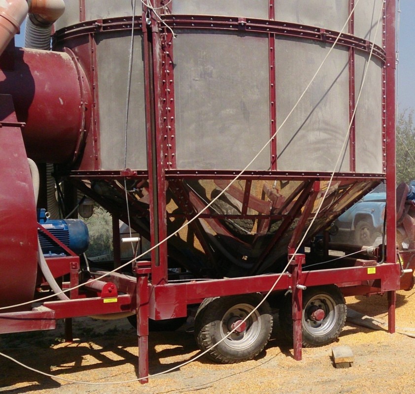 Мобильные передвижные зерносушилки Агротехмаш АТМ-45 дизельная горелка