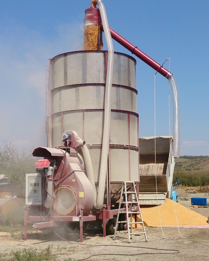 Мобильные передвижные зерносушилки Агротехмаш АТМ-45 дизельная горелка