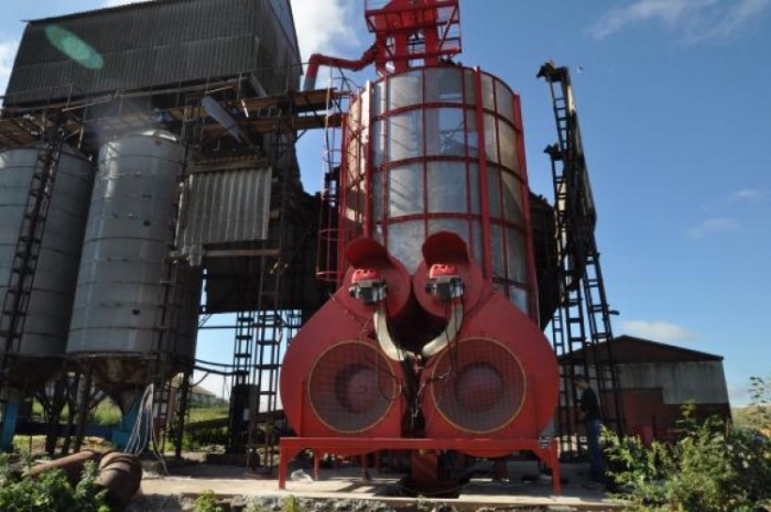 Мобильные передвижные зерносушилки Агротехмаш АТМ-75 дизельная горелка