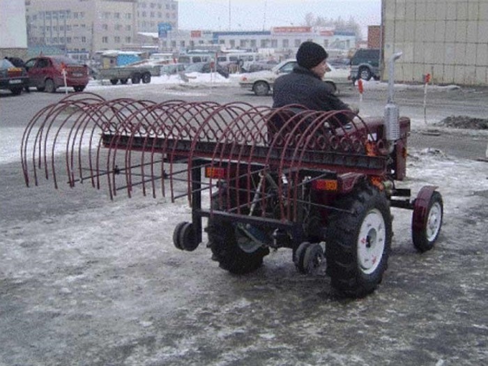 Грабли поперечные Уралец 2.1 м