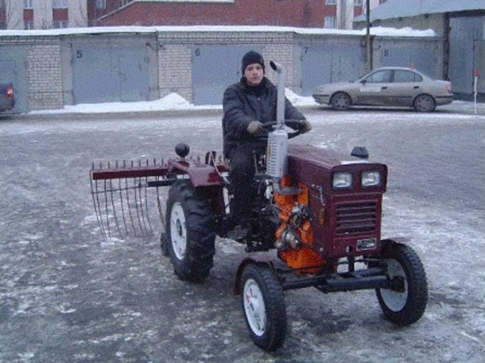 Грабли поперечные Уралец 2.1 м