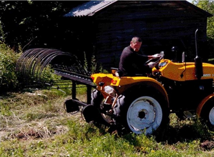 Грабли поперечные Уралец 2.1 м