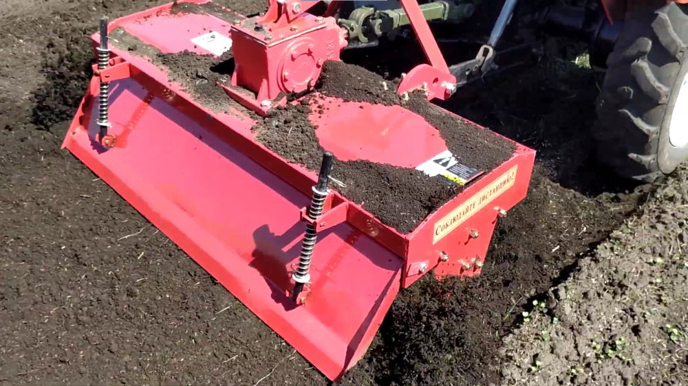 Почвофреза (роторный культиватор) Уралец серии 1GQN-125 захват 125 см