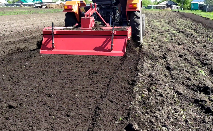 Почвофреза (роторный культиватор) Уралец серии 1GQN-125 захват 125 см