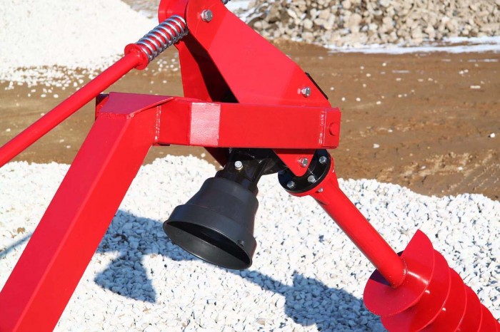 Бур навесной Wirax WR со сменными шнеками 250, 500 mm