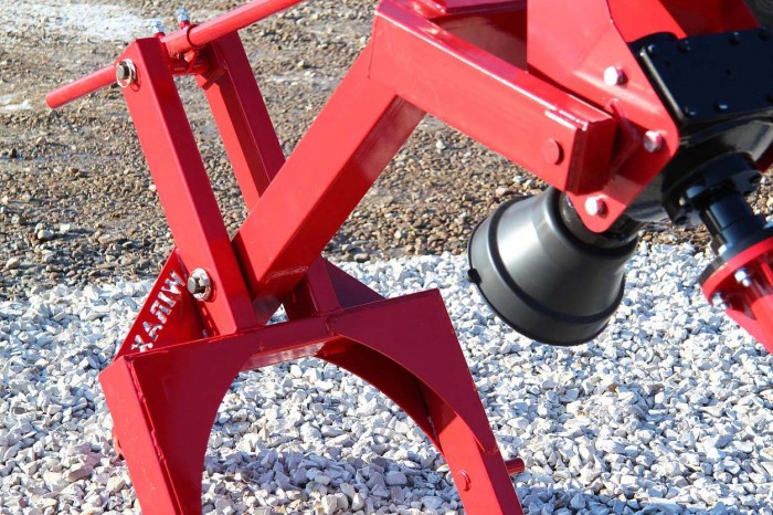 Бур навесной Wirax WR со сменными шнеками 250, 500 mm