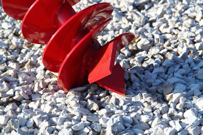 Бур навесной Wirax WR со сменными шнеками 250, 500 mm