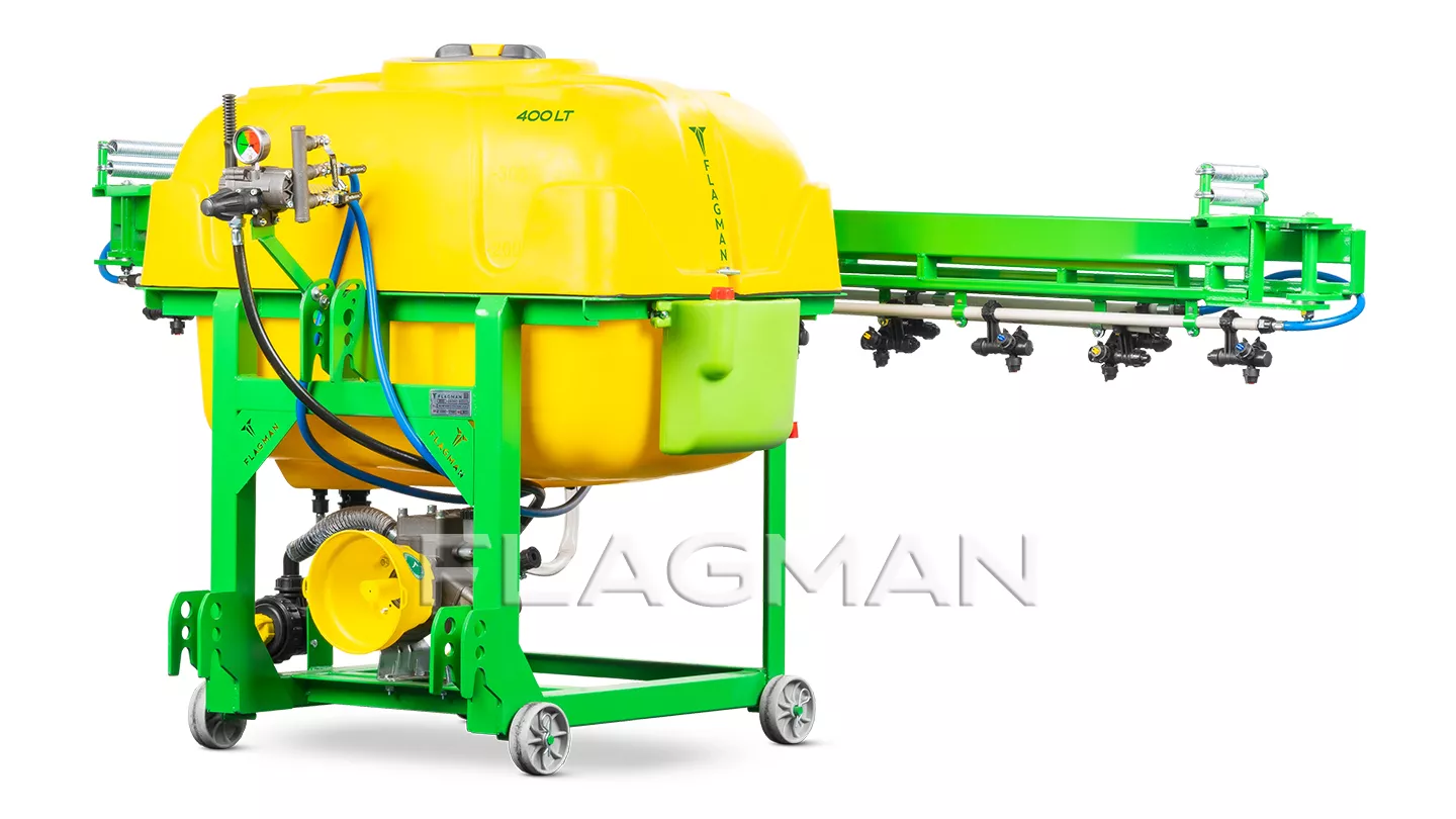 Опрыскиватель полевой навесной Flagman (Флагман) P400/1 (400 л) + (кардан 85см/6х6/со сваркой)